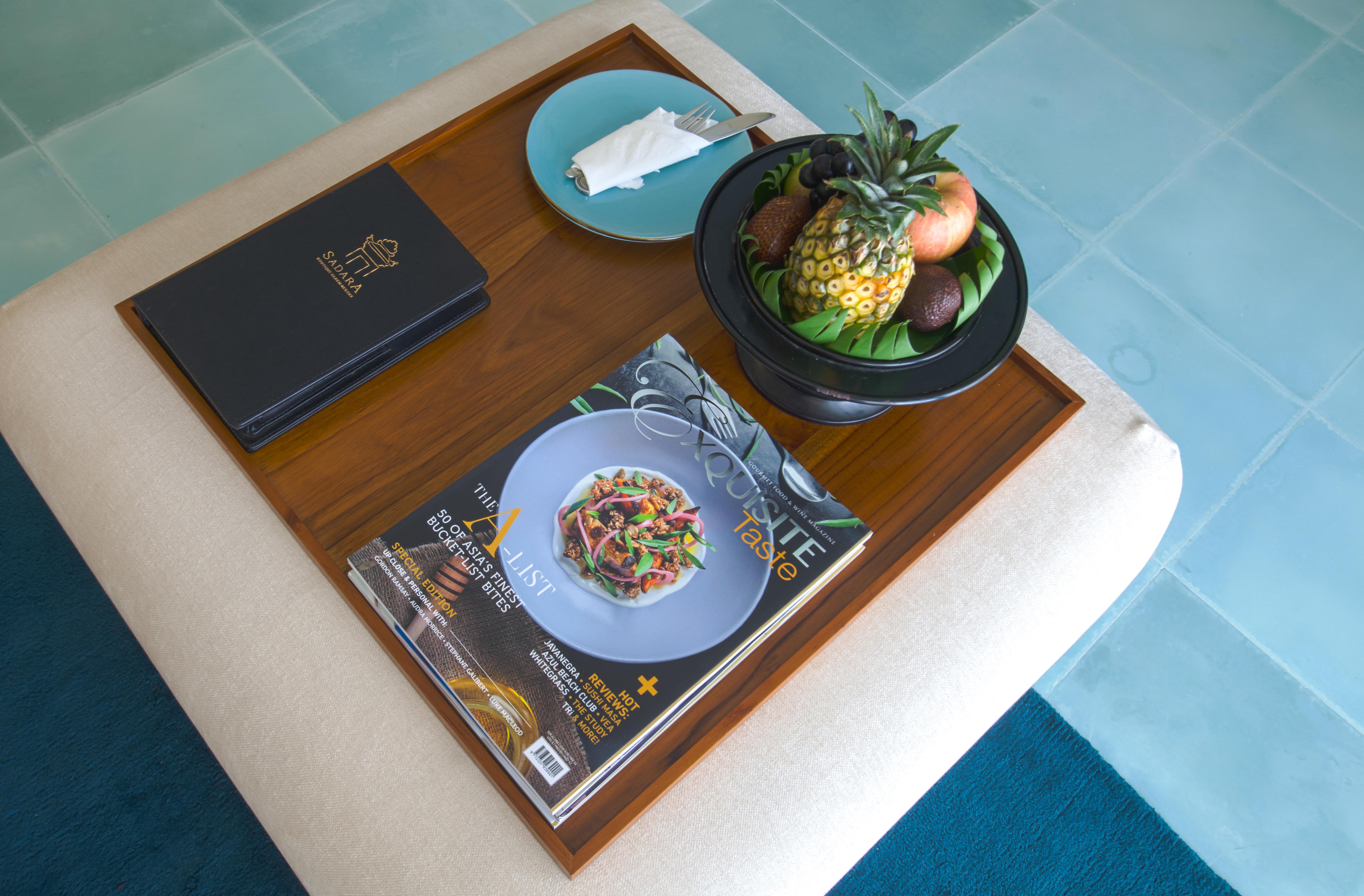 Sadara Resort Νούσα Ντούα Εξωτερικό φωτογραφία A magazine on a table