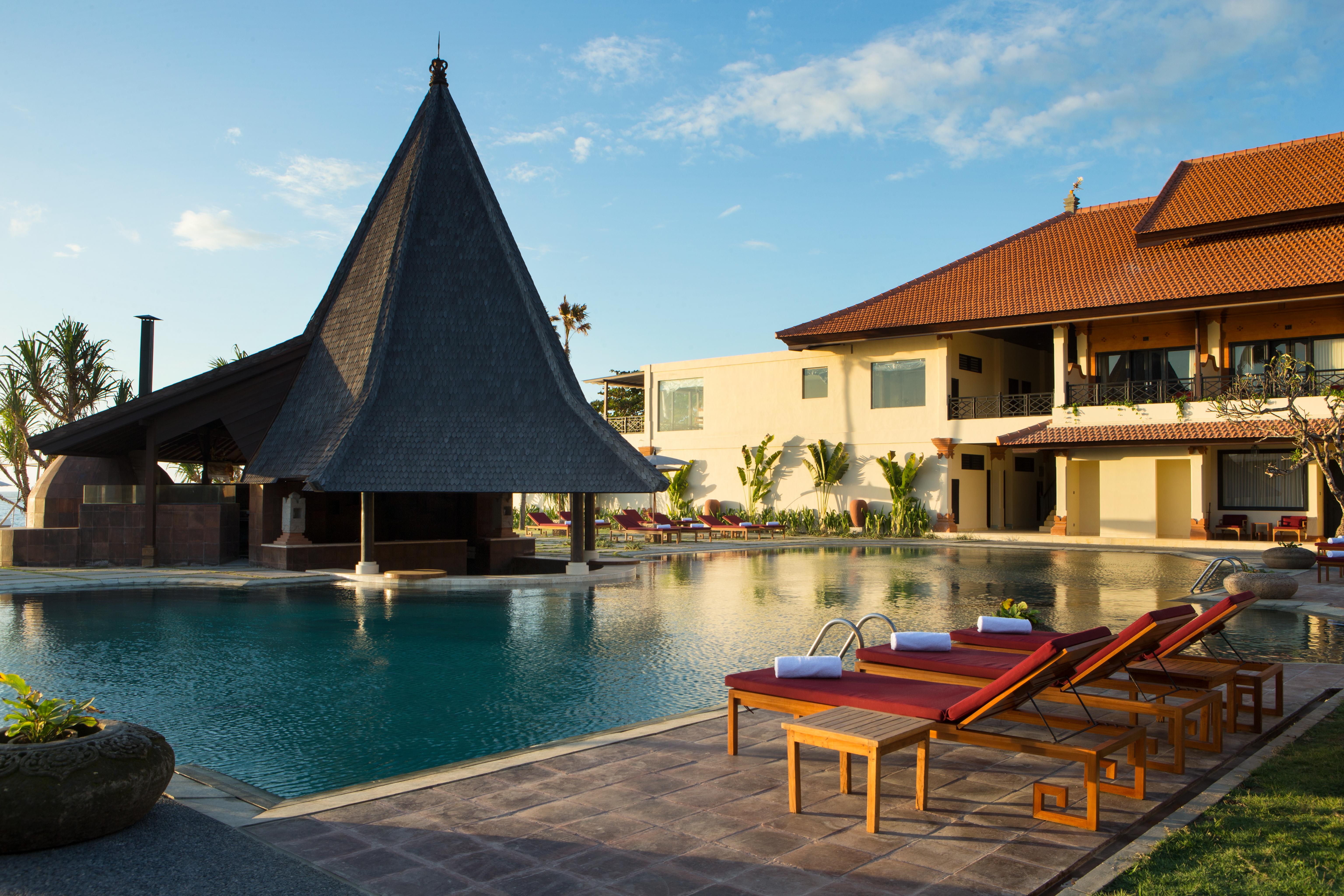 Sadara Resort Νούσα Ντούα Εξωτερικό φωτογραφία The swimming pool at the hotel