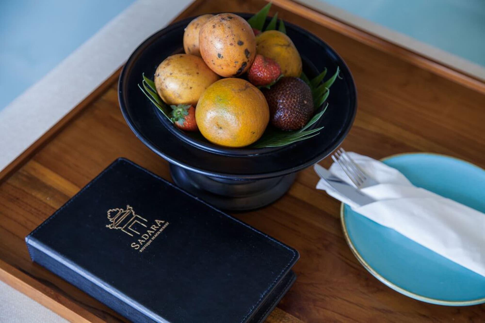 Sadara Resort Νούσα Ντούα Εξωτερικό φωτογραφία A fruit bowl at a hotel