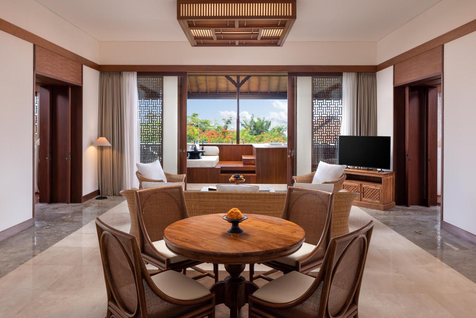 Sadara Resort Νούσα Ντούα Εξωτερικό φωτογραφία Living room of a suite
